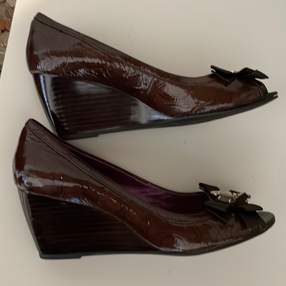 Coach wedge shoes - Picture 3 of 4